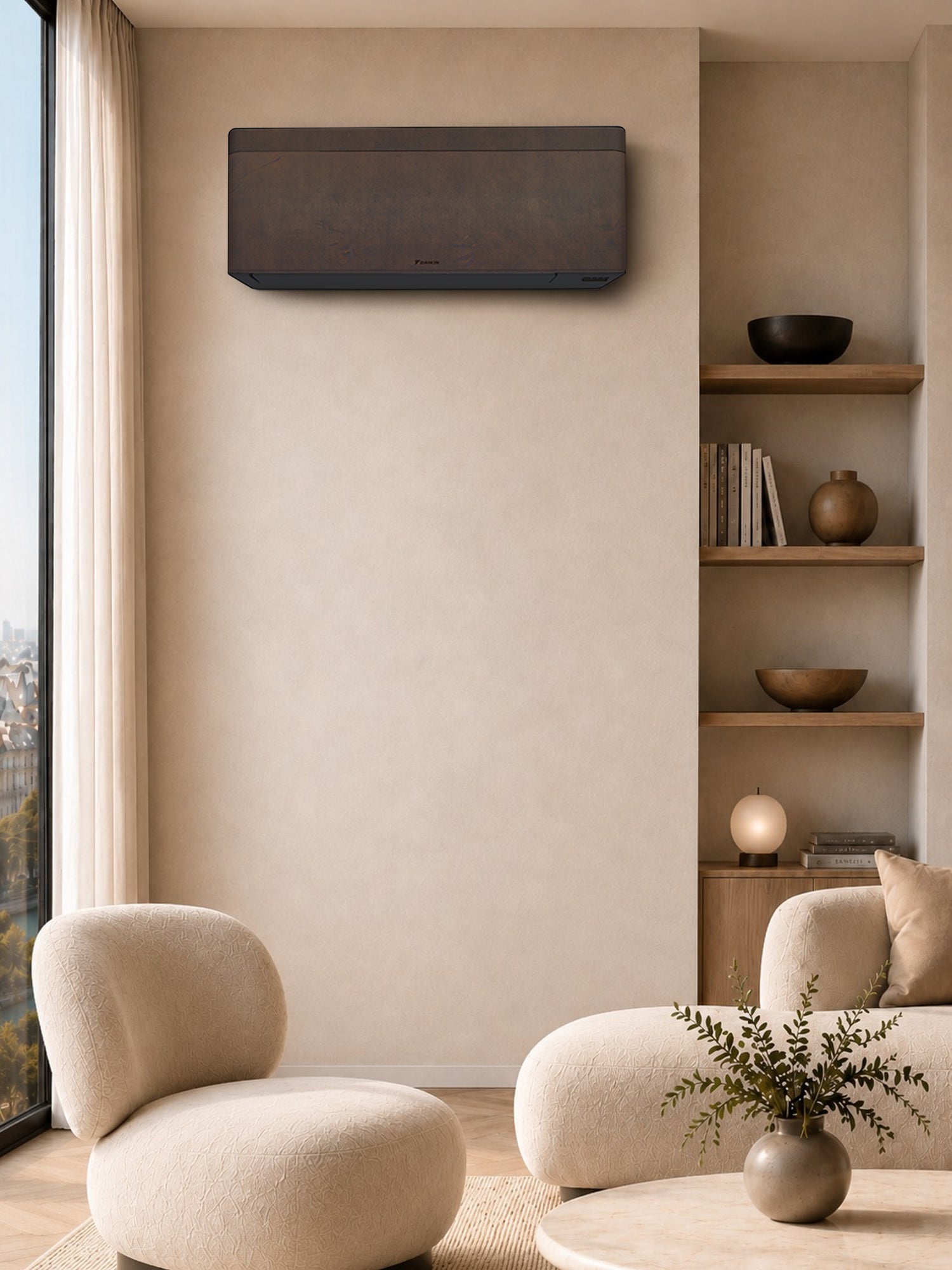DAIKIN Stylish Tmavá Koža FTXA35DL
