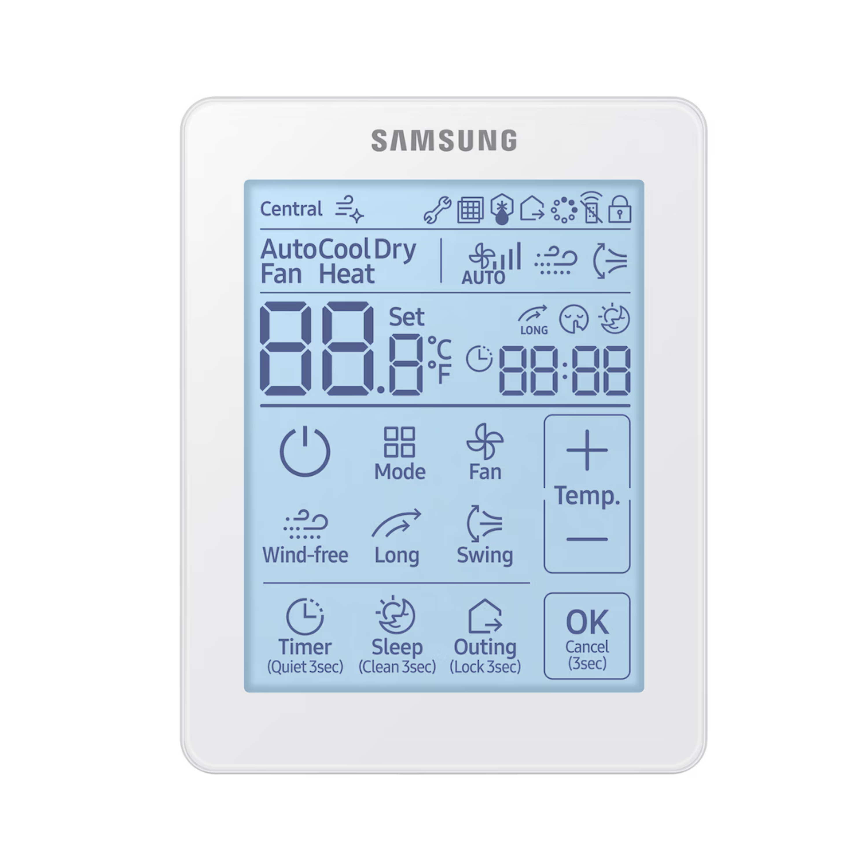 SAMSUNG Dotykový káblový ovládač MWR-SH11N