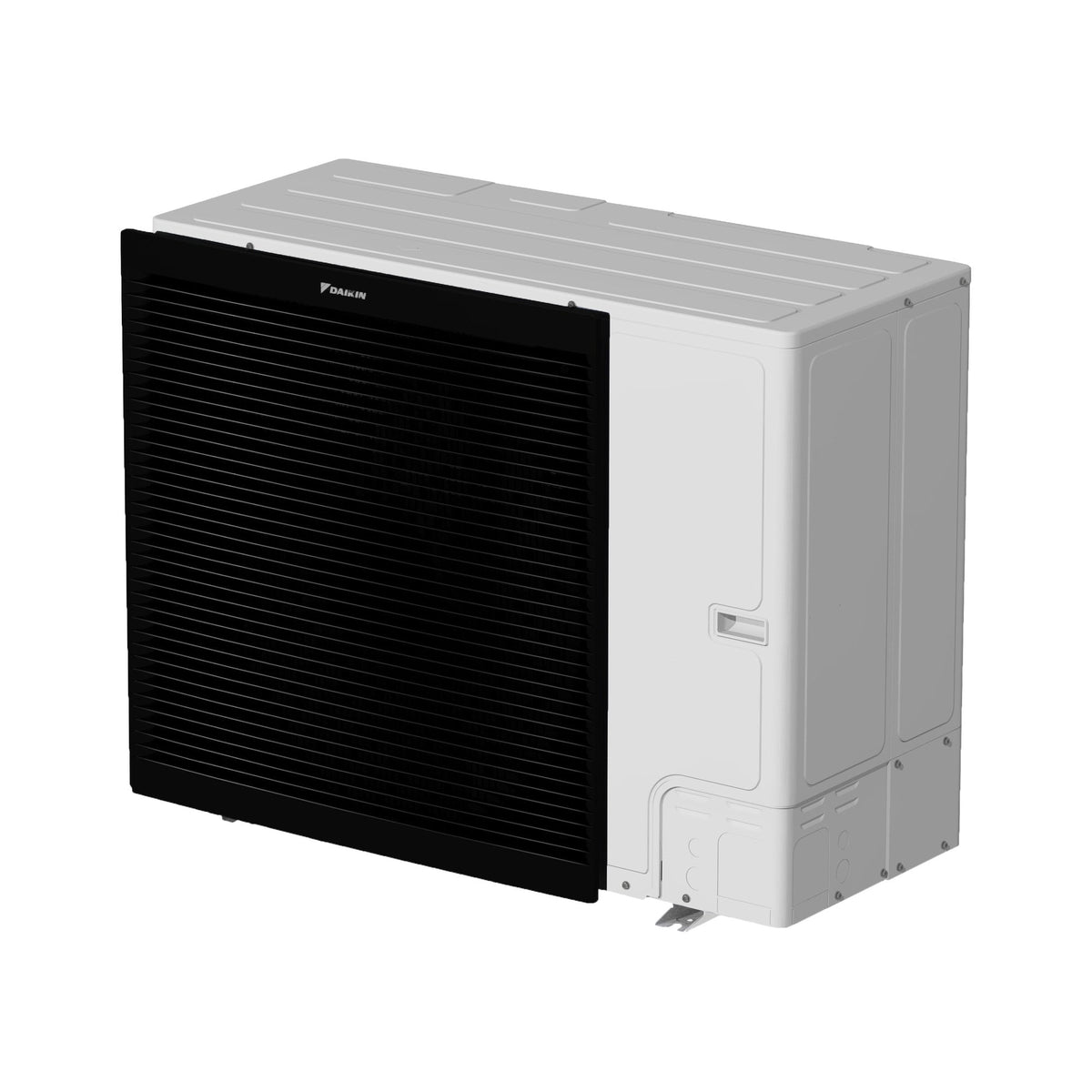 DAIKIN Altherma 3 R XL 16 kW – 230 l · 1 zóna, 3f — vonkajšia jednotka, bočný pohľad sprava