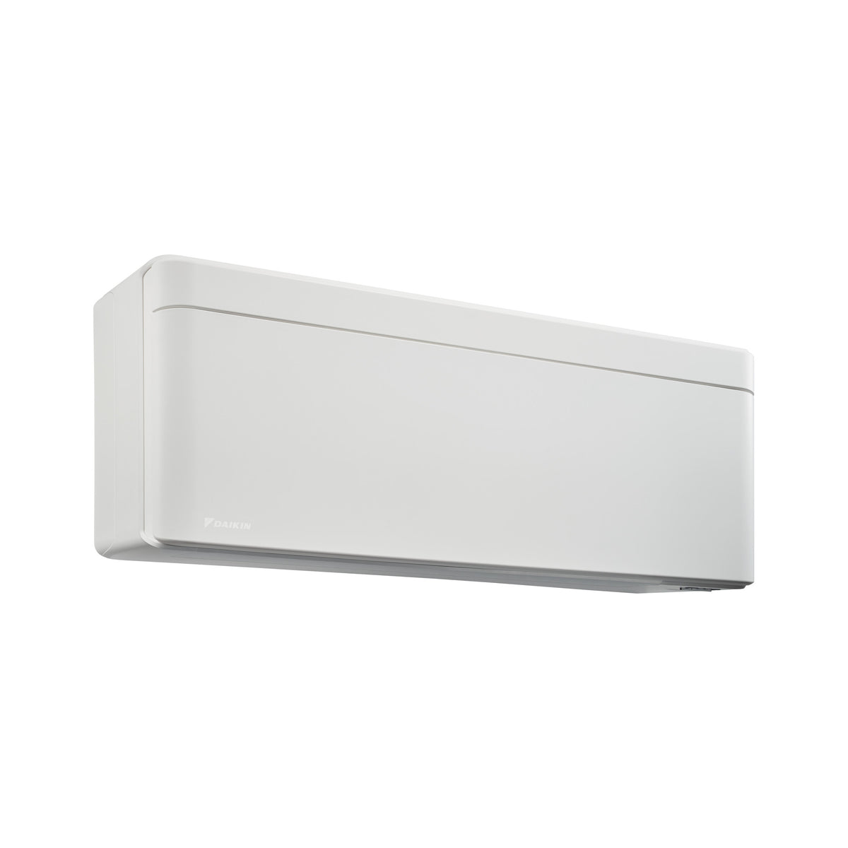 DAIKIN Stylish Nepura Biela FTXTA30CW — nástenná klimatizácia, bočný pohľad zľava
