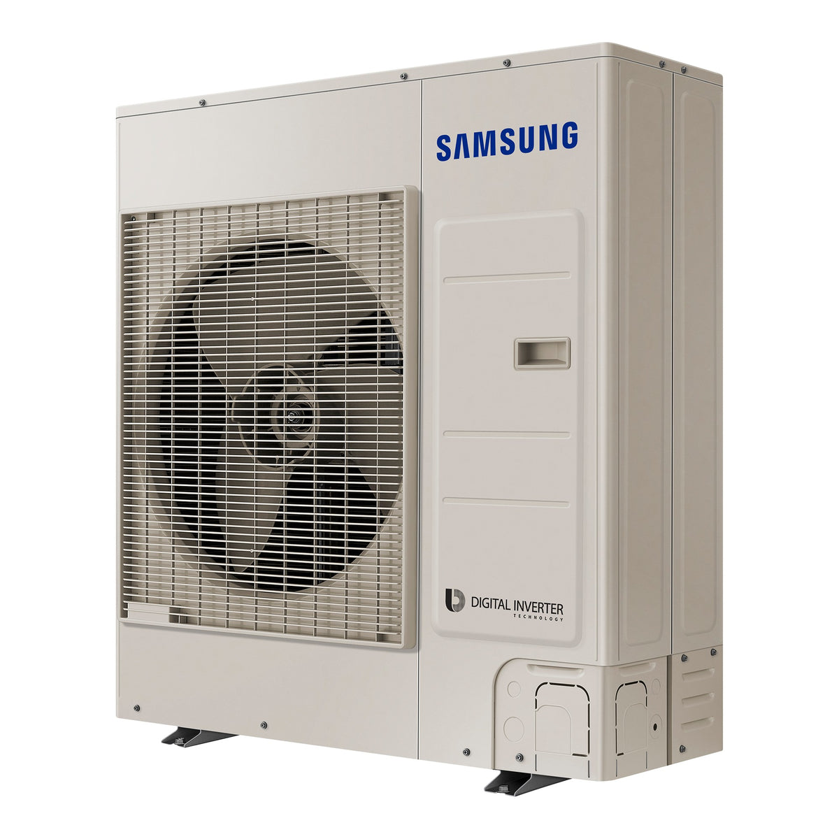 SAMSUNG EHS Split vonkajšia jednotka 9 kW 1f — pohľad zo šikma zľava