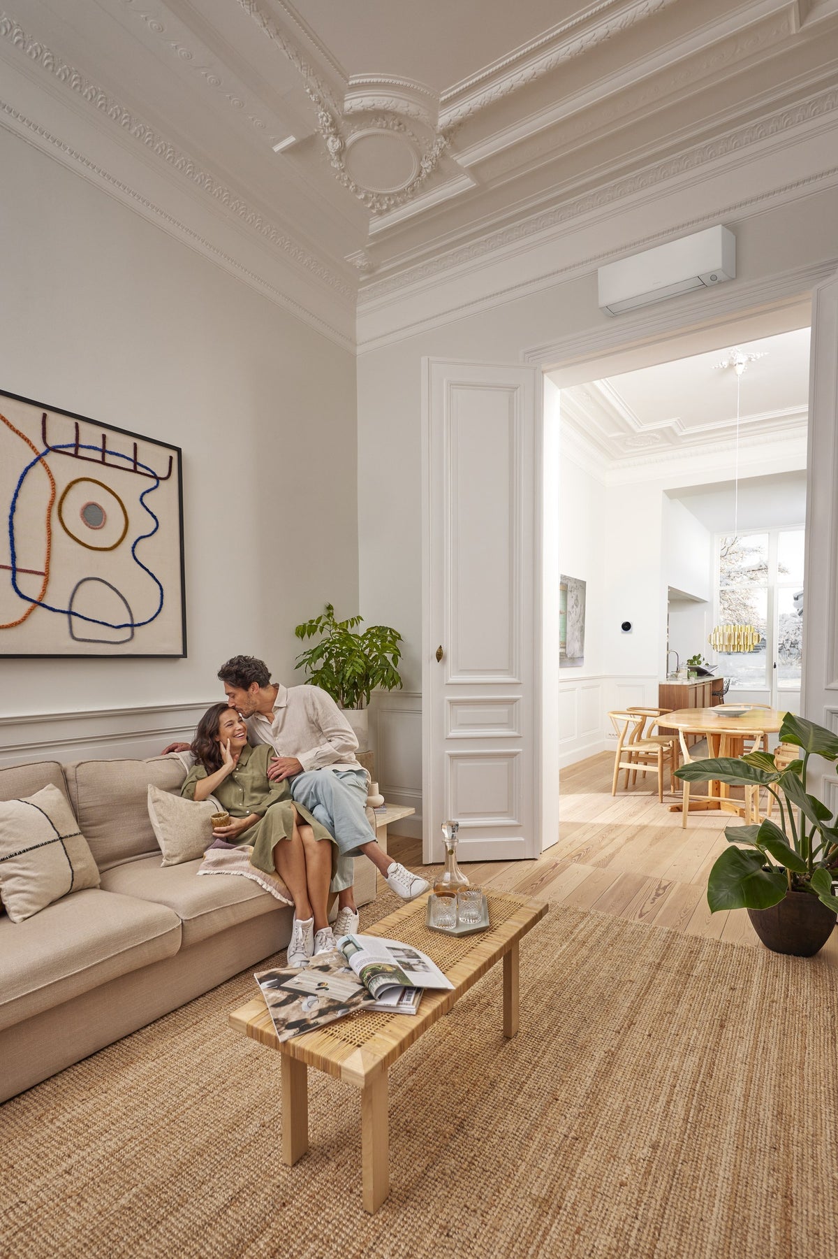 DAIKIN Perfera W Nepura — klimatizácia v interiéri