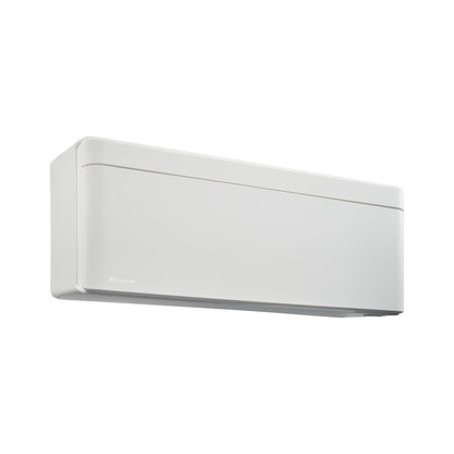 DAIKIN Stylish Nepura Biela FTXTA30CW — nástenná klimatizácia, bočný pohľad zľava