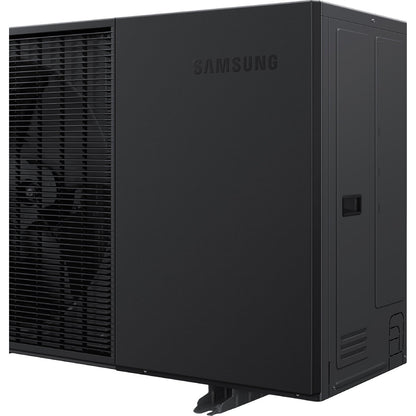 SAMSUNG EHS Quint vonkajšia jednotka 16 kW 1f — detail loga a bočného panela