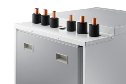 SAMSUNG EHS Split 9 kW – 260 l · 1 zóna — prípojky na hornej strane zblízka