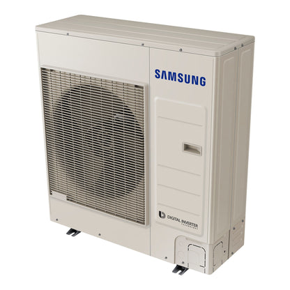 SAMSUNG EHS Split vonkajšia jednotka 9 kW 1f — pohľad zo šikma sprava