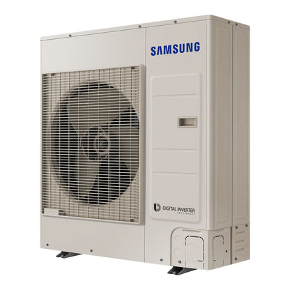 SAMSUNG EHS Split vonkajšia jednotka 9 kW 1f — pohľad zo šikma zľava