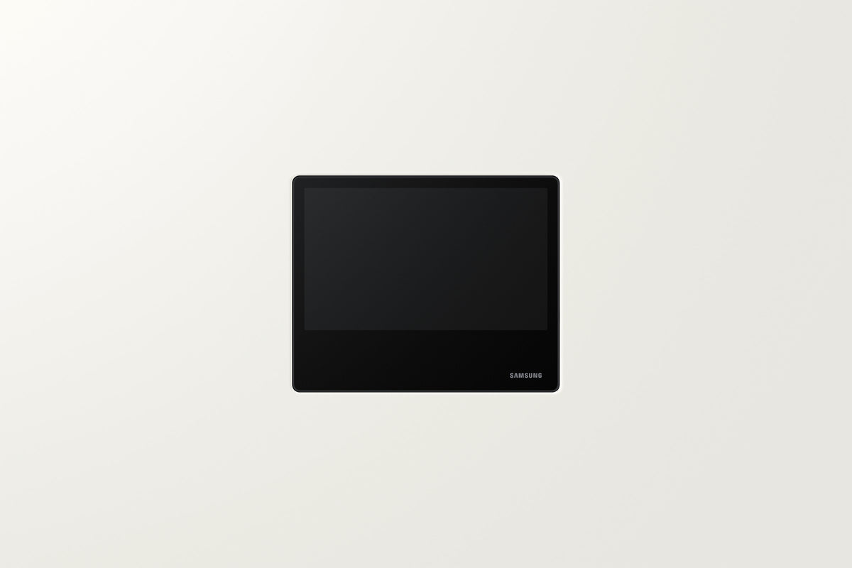 SAMSUNG EHS TDM Plus 4,4 kW – 200 l · 2 zóny — detail displeja
