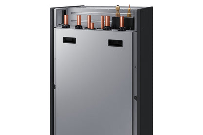 SAMSUNG EHS Split 6 kW – 200 l · 2 zóny — detail prípojok na hornej strane